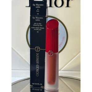 Giorgio Armani lip Maestro Satin 10 IN LOVE 65 mL- NEW in BOX